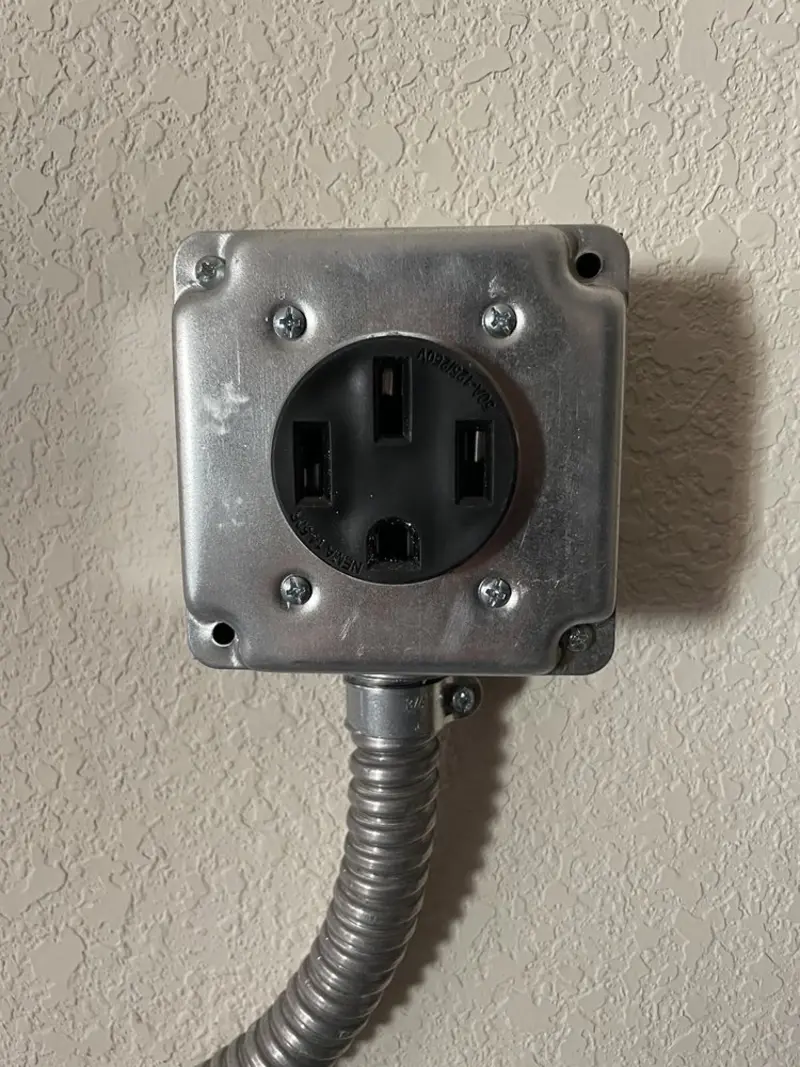 NEMA 14-50 outlet installed for Smart Home Electrical in Green River